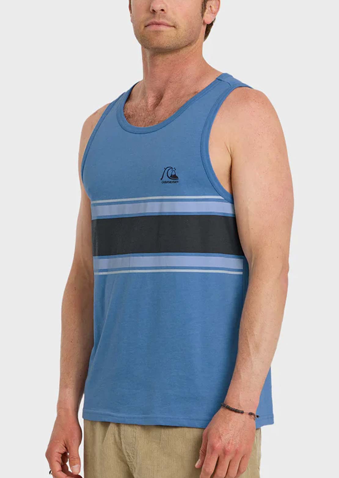 Quiksilver Men's Floater Tank MJ0 Tank Top Riviera Heather