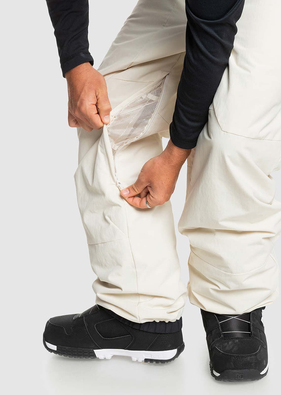 Quiksilver Men's Fly High Bib Pant Birch