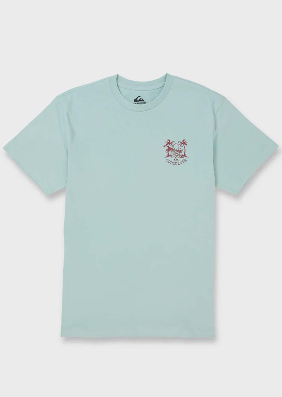 Quiksilver Men's In The Wild MT0 T-Shirt Blue Haze