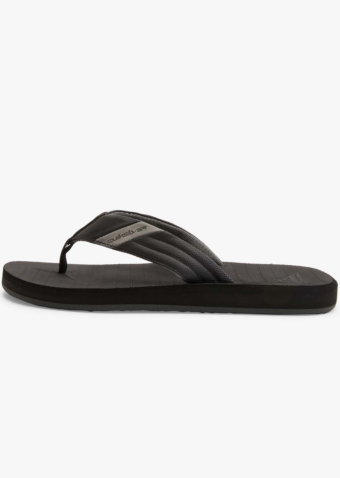 Quiksilver Men&#39;s MCarver Tropics II Sandals Black/Black/Grey