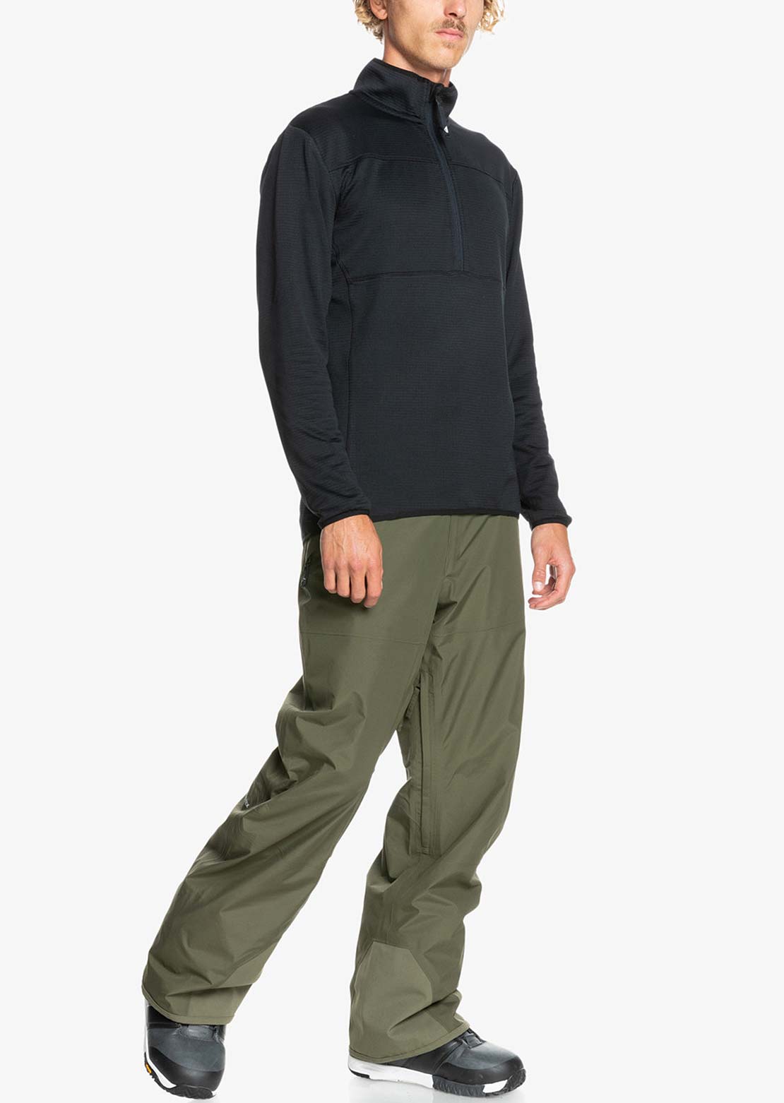 Quiksilver Men&#39;s Mission Gore-Tex Snow Pants Grape Leaf