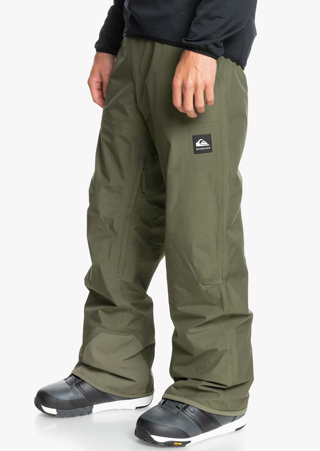 Quiksilver Men&#39;s Mission Gore-Tex Snow Pants Grape Leaf