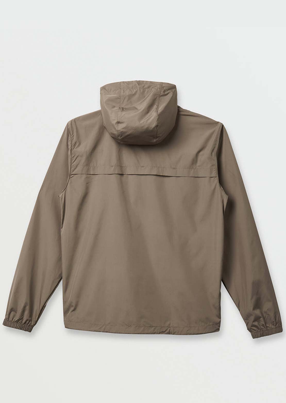 Quiksilver Men's Overcast Windbreaker Long Sleeve Jacket Fallen Rock