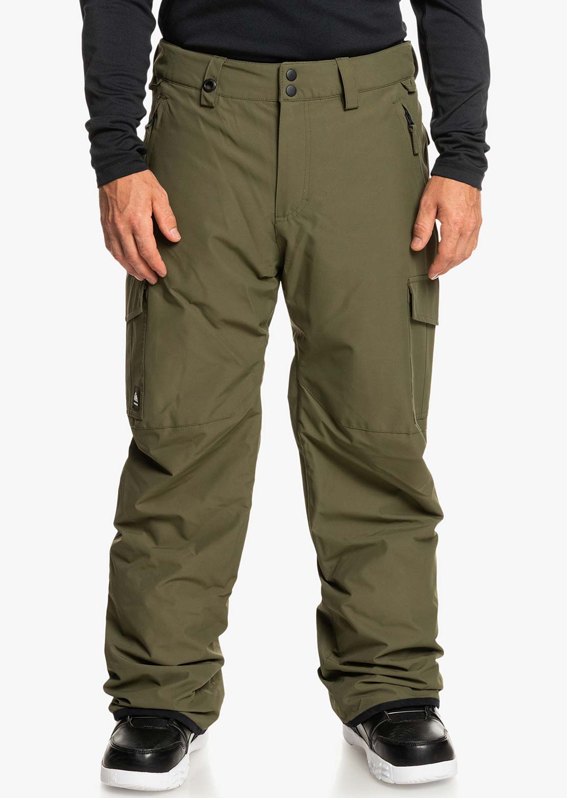 Quiksilver Men&#39;s Porter Snow Pants Grape Leaf