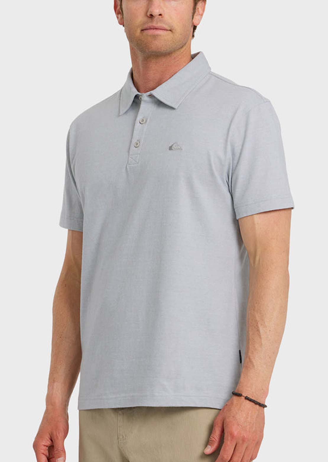 Quiksilver Men's Sunset Cruise Polo Smoked Gray