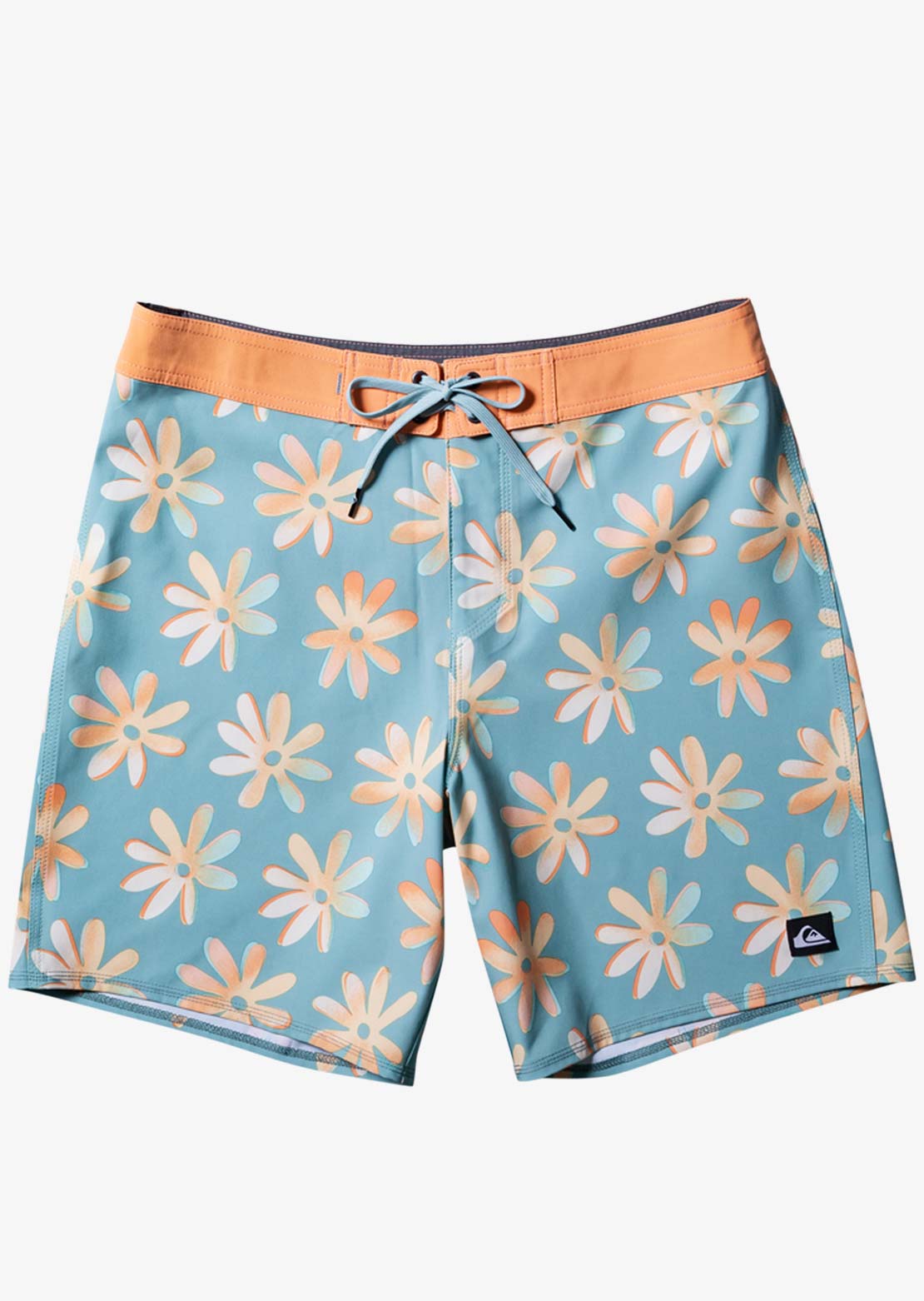 Quiksilver Men&#39;s Surfsilk 18 Boardshorts Cameo Blue