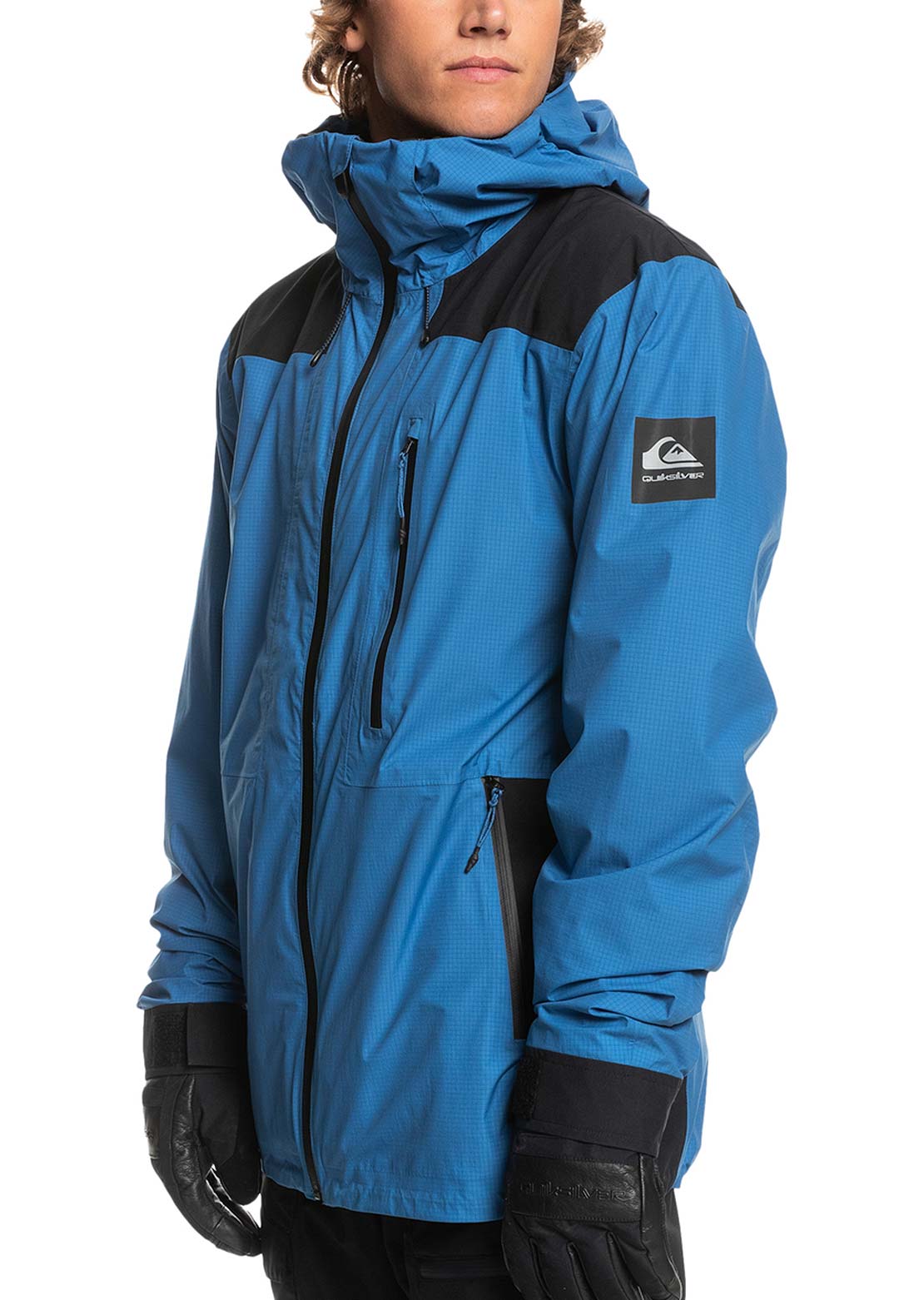 Quiksilver Men&#39;s T Rice Gore Infinium Snow Jacket Bright Cobalt