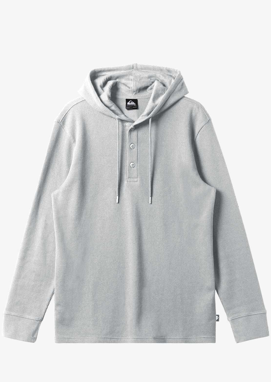 Quiksilver Men&#39;s Thermal Hood White Marble Heather