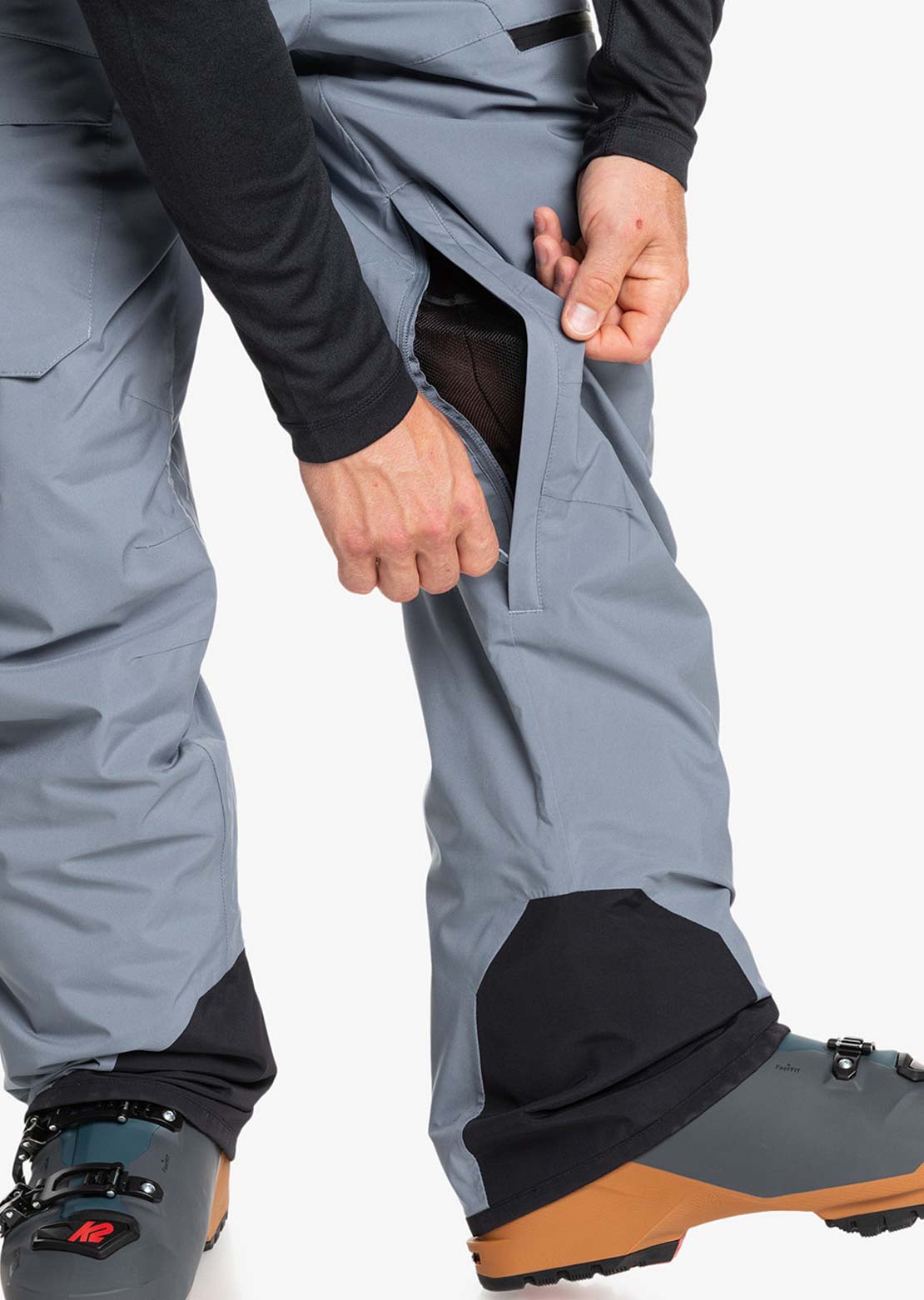 Quiksilver Men&#39;s Utility Pant Flint Stone