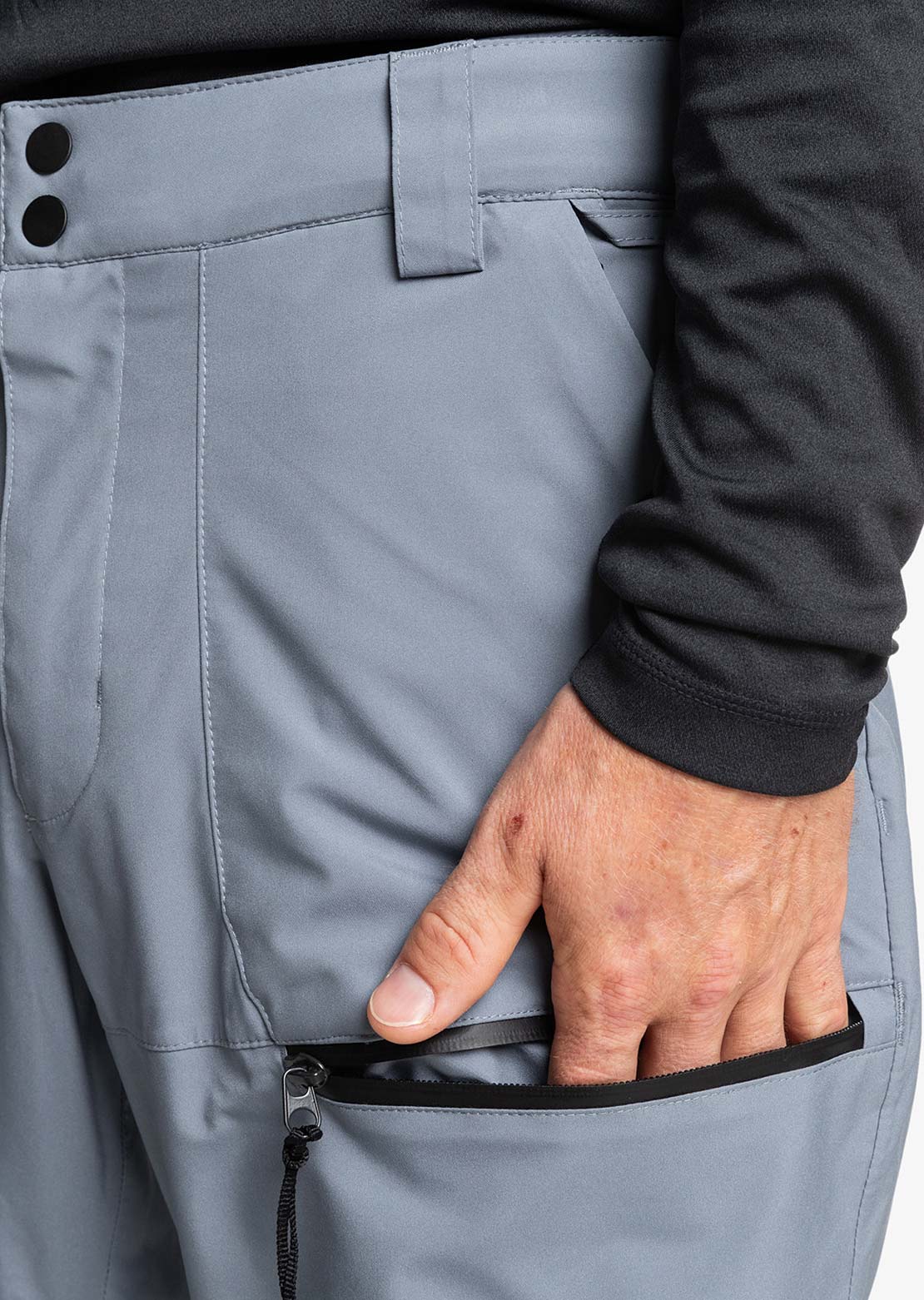 Quiksilver Men&#39;s Utility Pant Flint Stone