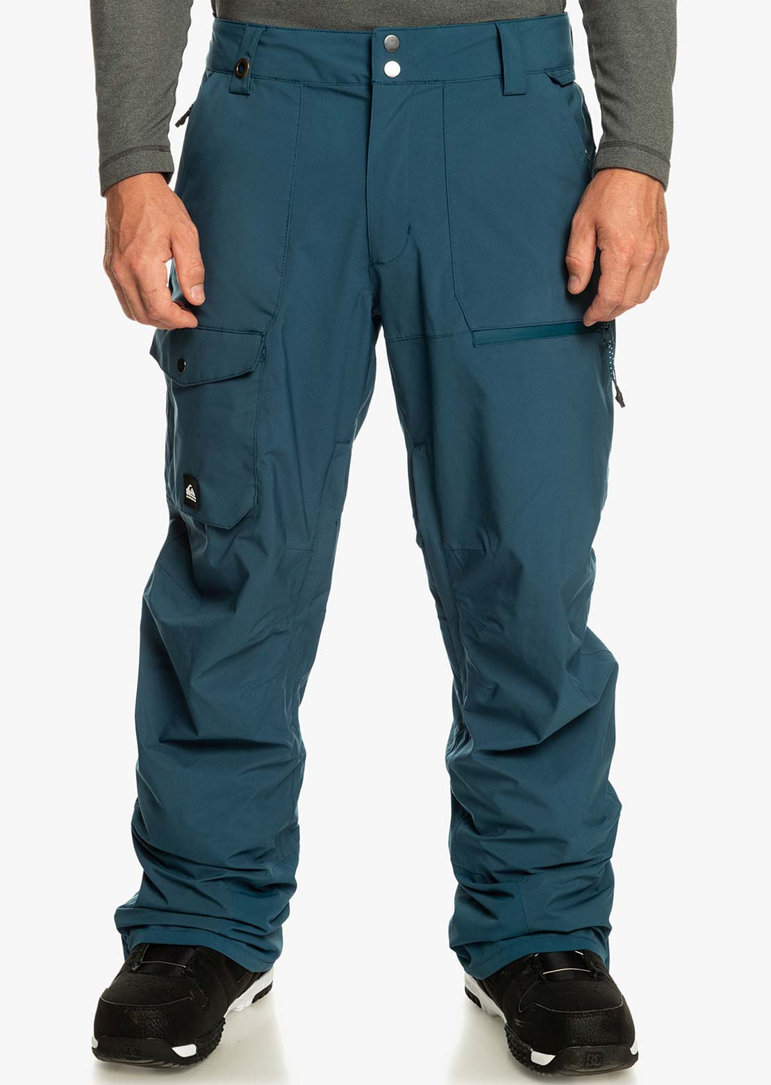 Quiksilver Men&#39;s Utility Snow Pants Majolica Blue