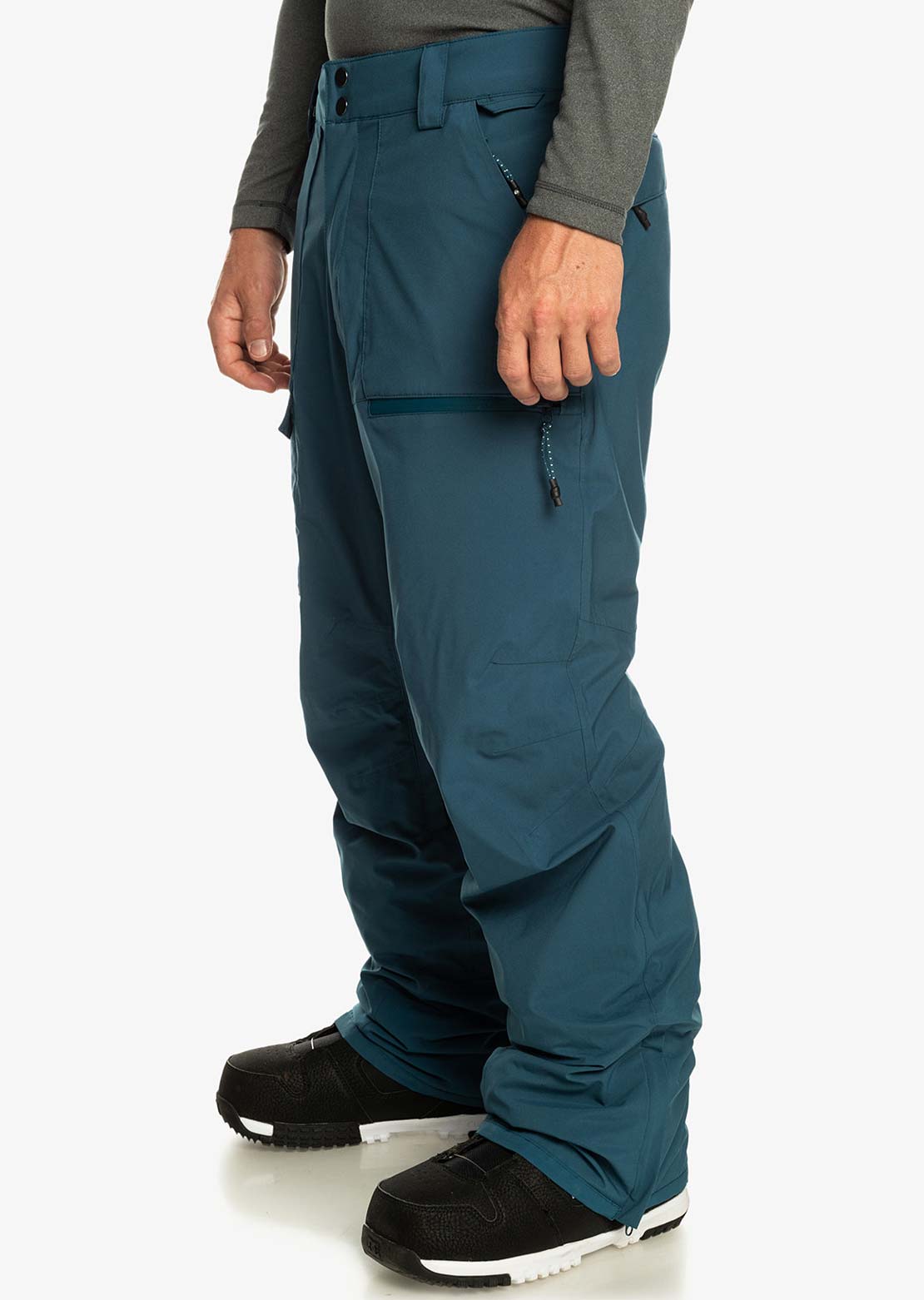 Quiksilver Men&#39;s Utility Snow Pants Majolica Blue