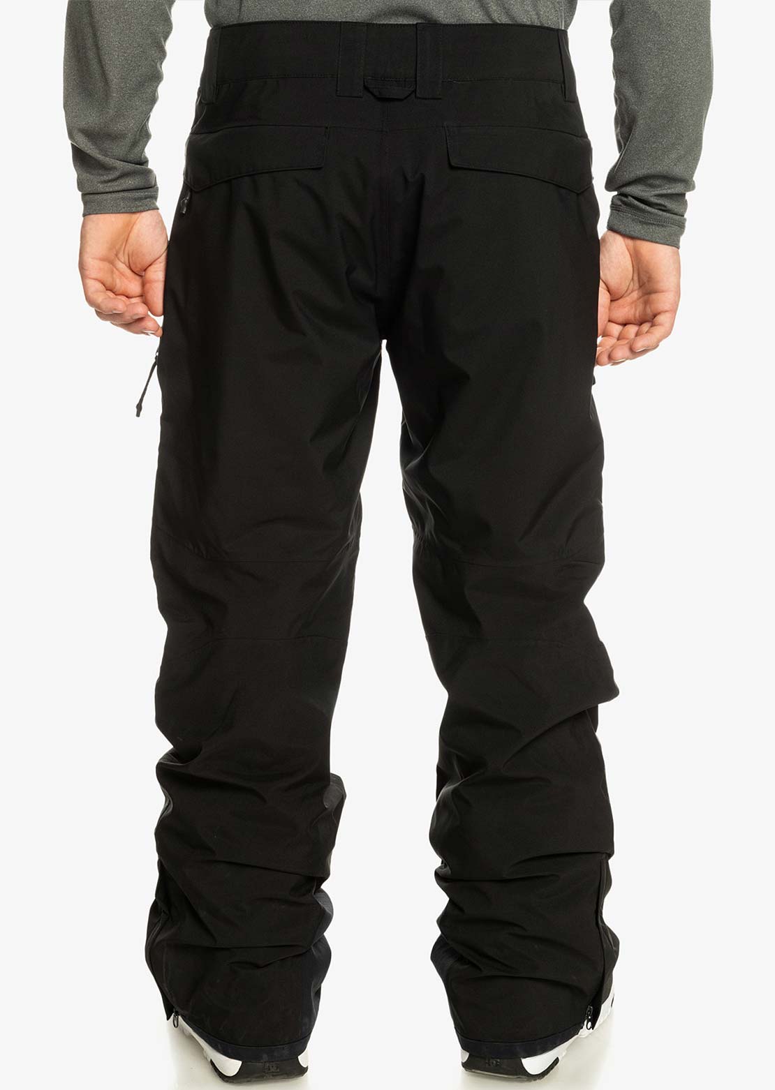 Quiksilver Men&#39;s Utility Snow Pants True Black