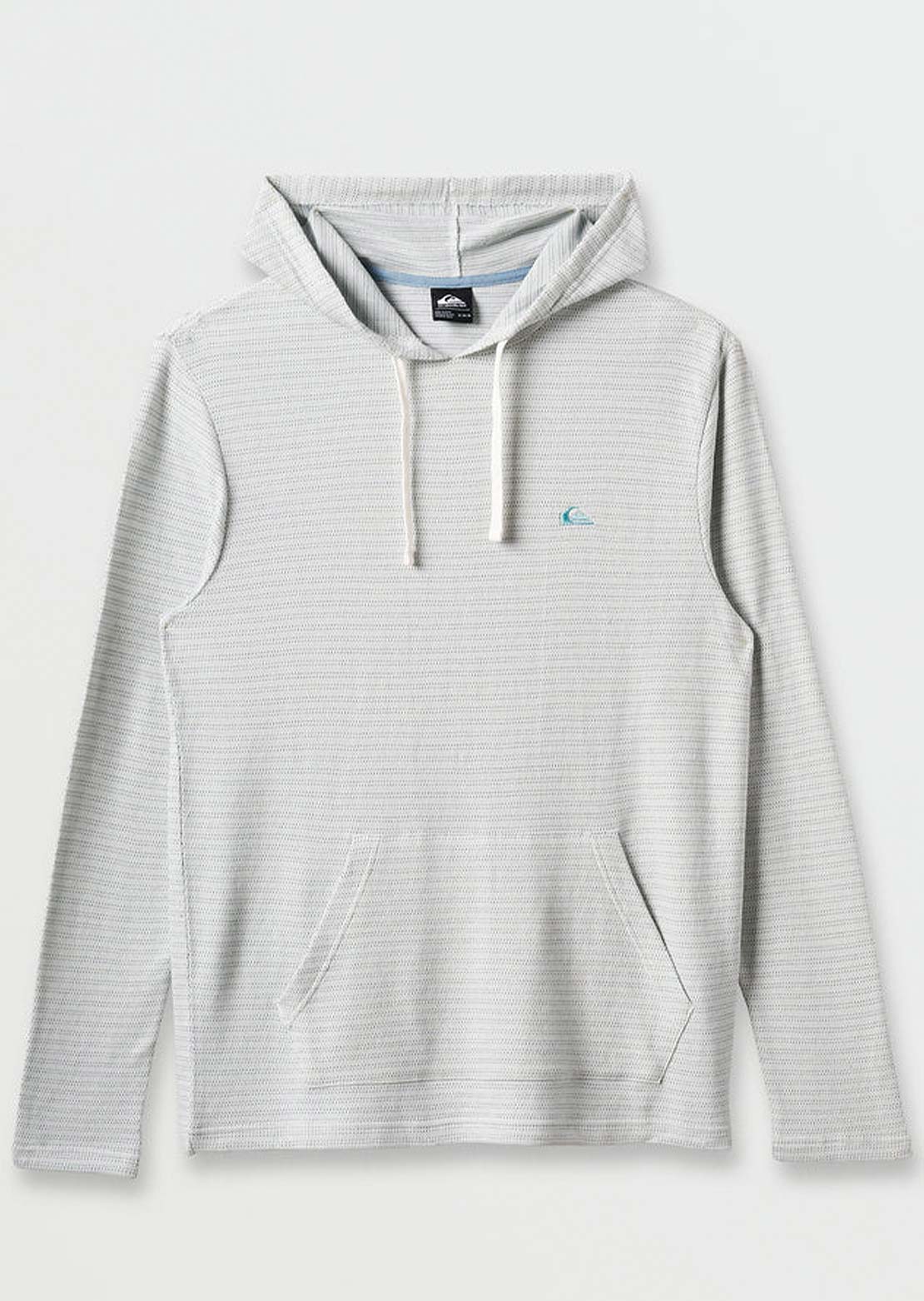 Quiksilver Men's Vista Long Sleeve Hood Ashley Blue