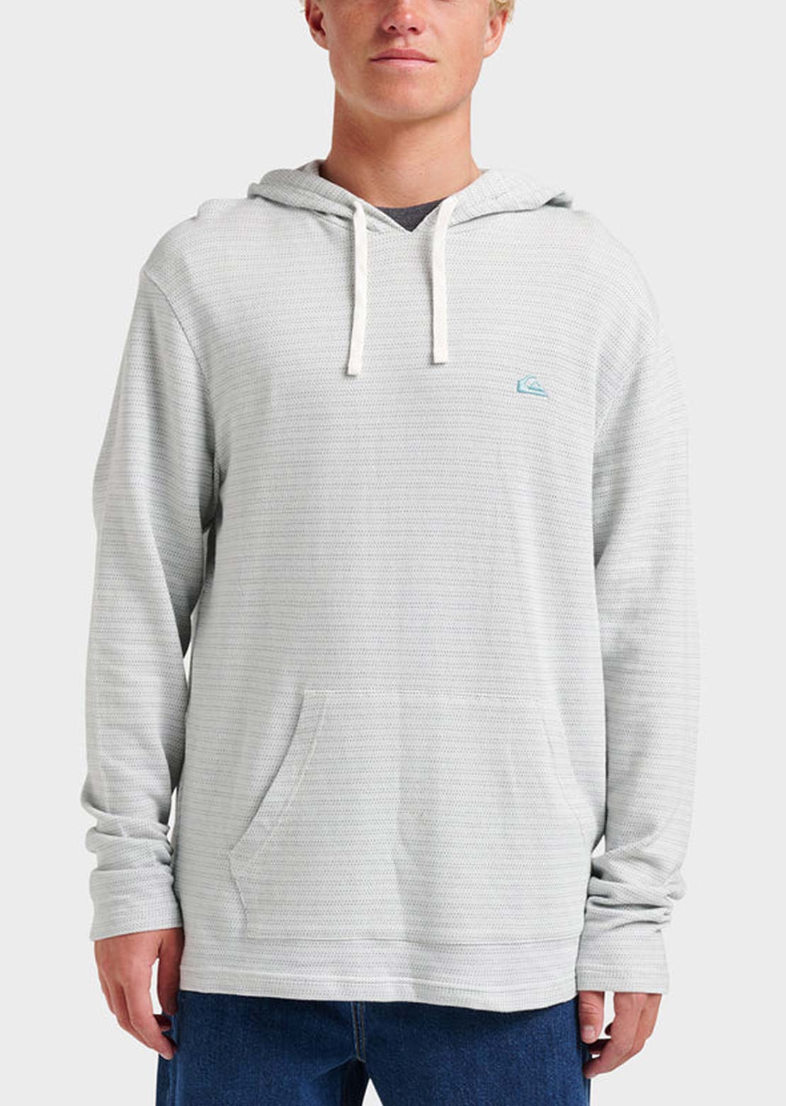 Quiksilver Men's Vista Long Sleeve Hood Ashley Blue