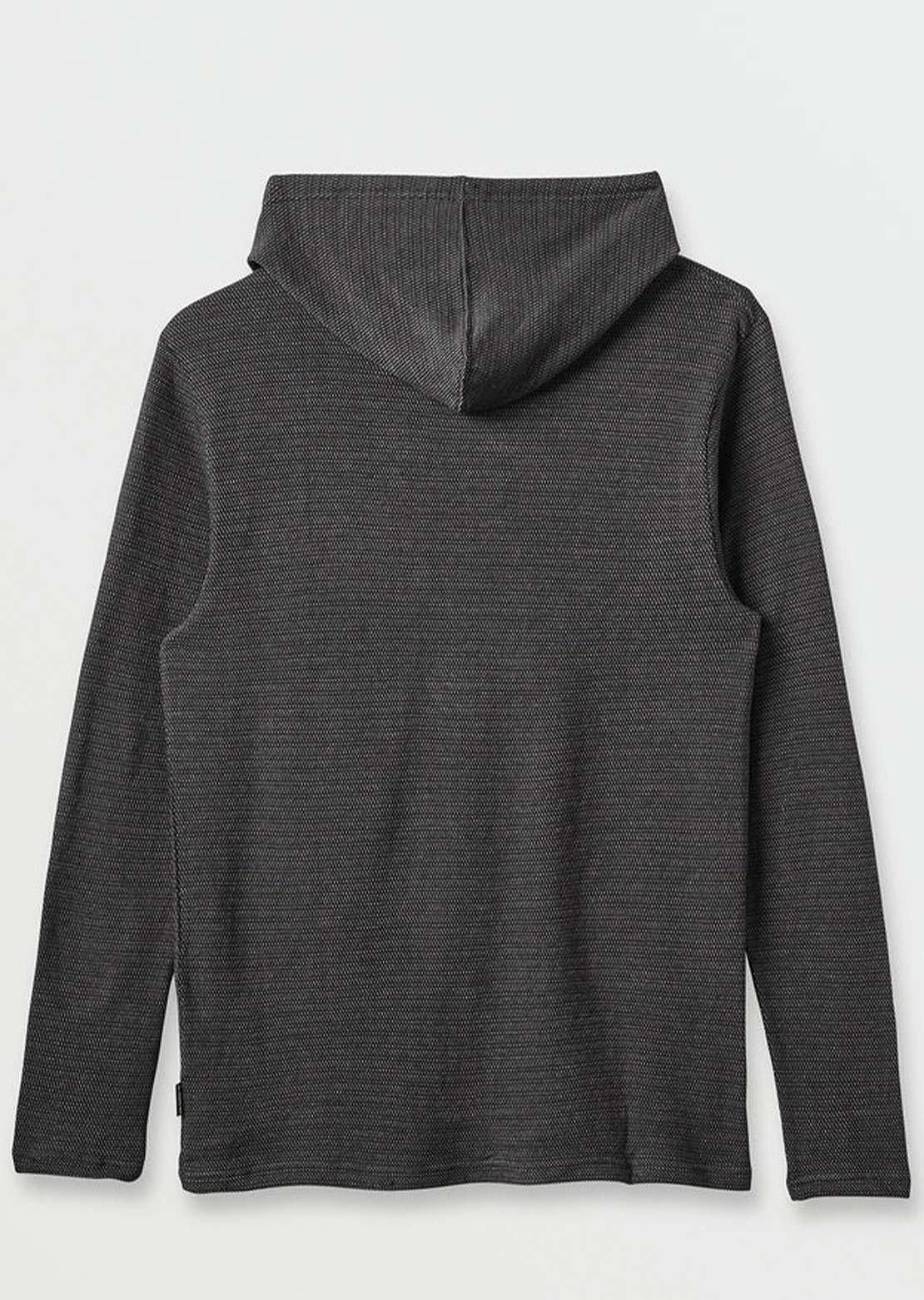 Quiksilver Men's Vista Long Sleeve Hood Graystone