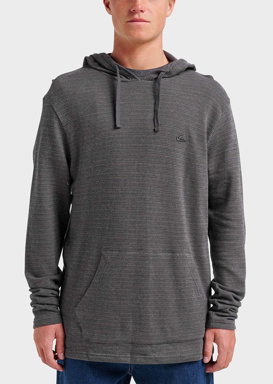 Quiksilver Men's Vista Long Sleeve Hood Graystone