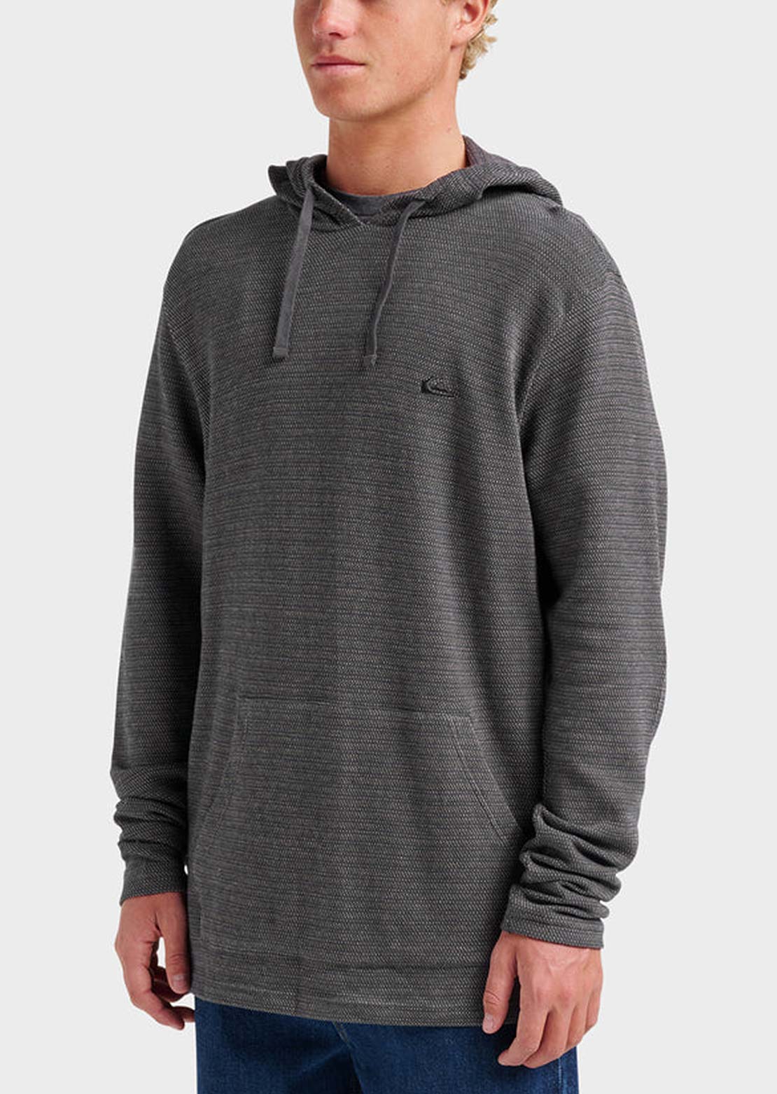 Quiksilver Men's Vista Long Sleeve Hood Graystone