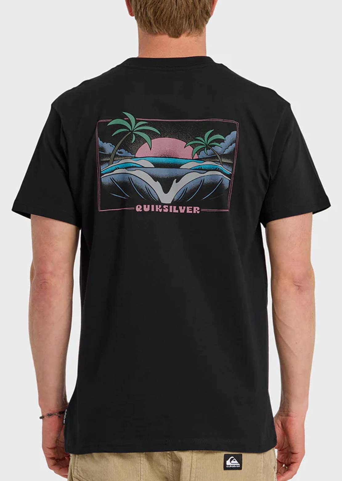 Quiksilver Men's Wave Primitive MT0 T-Shirt Black