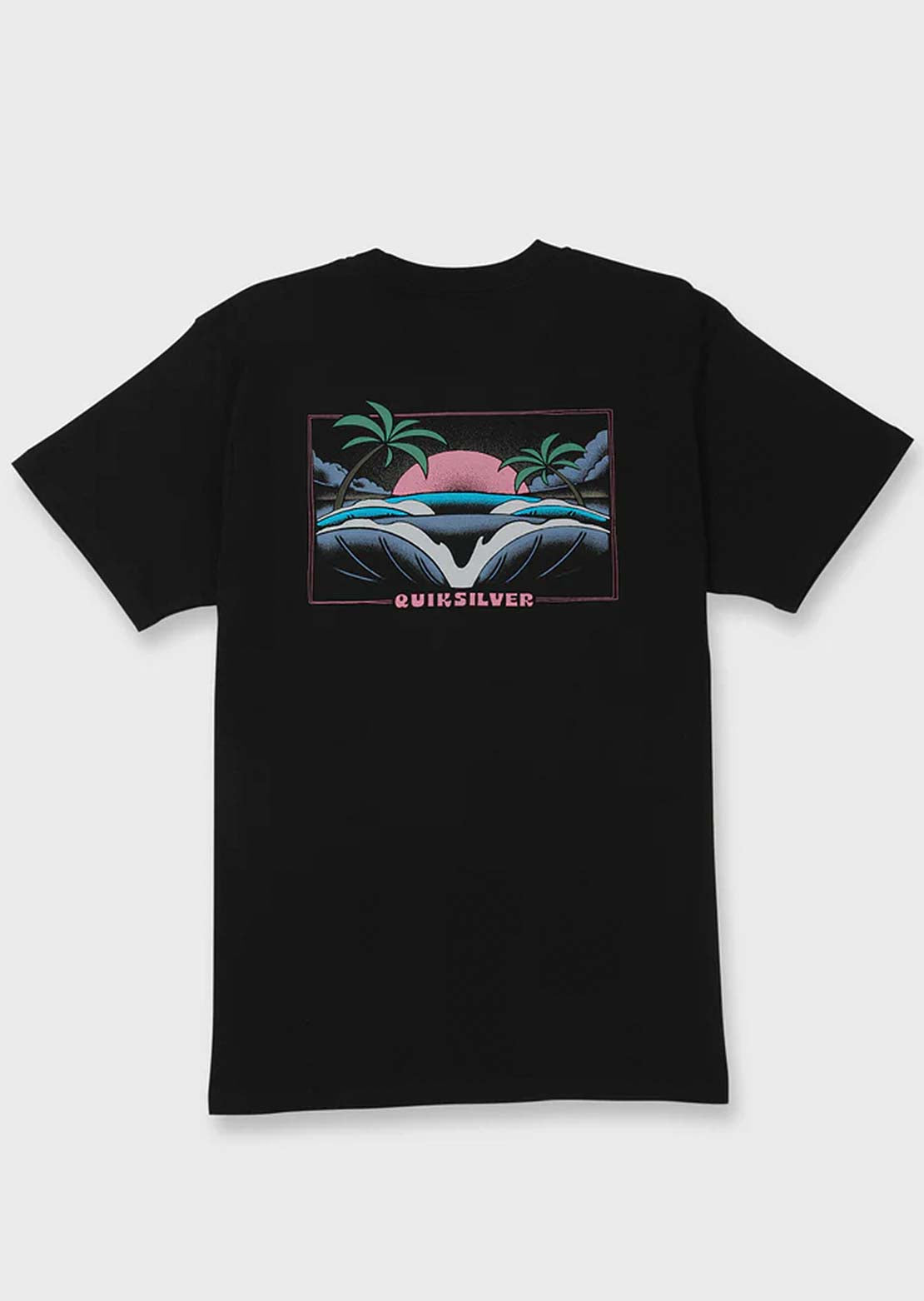 Quiksilver Men's Wave Primitive MT0 T-Shirt Black