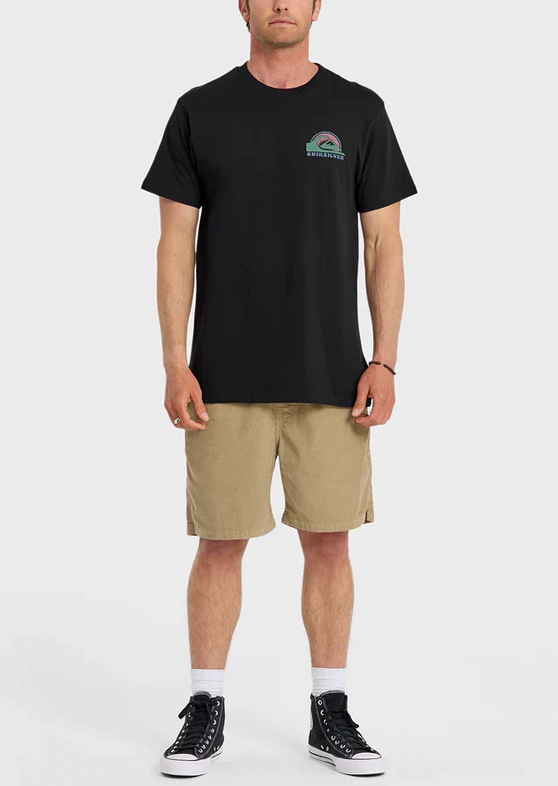 Quiksilver Men's Wave Primitive MT0 T-Shirt Black