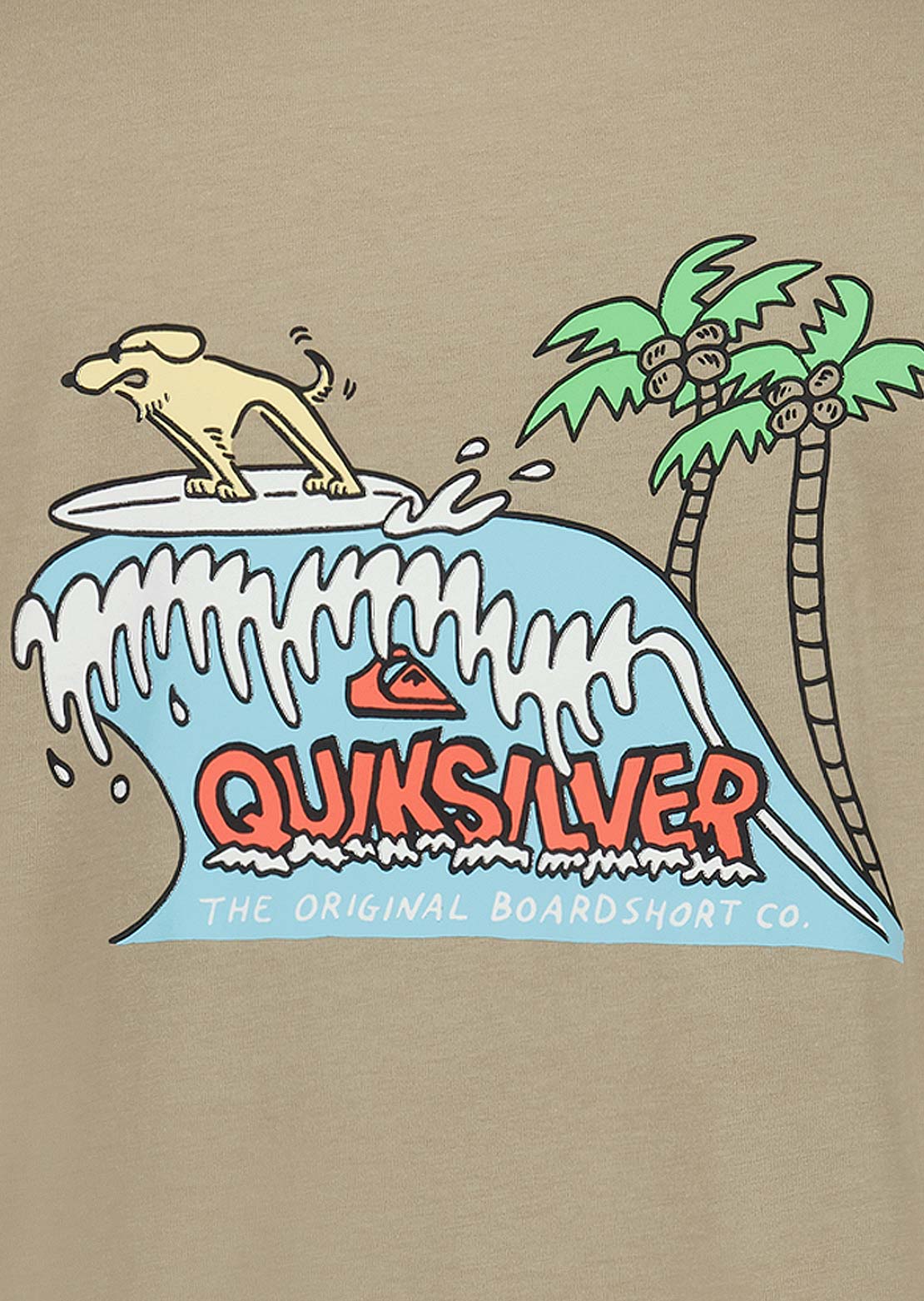 Quiksilver Toddler Dog Wave T-Shirt Seneca Rock