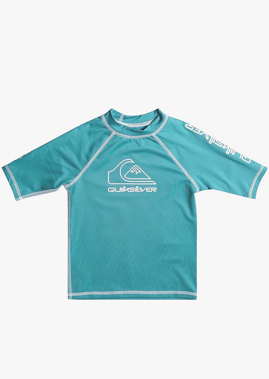 Quiksilver Toddler On Tour SS Rashguards Brittany Blue