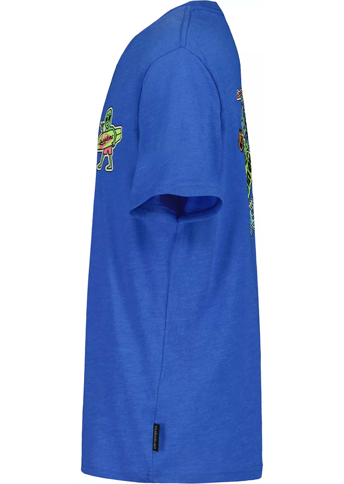 Quiksilver Toddler Sticker T-Shirt Nebulas Blue Heather