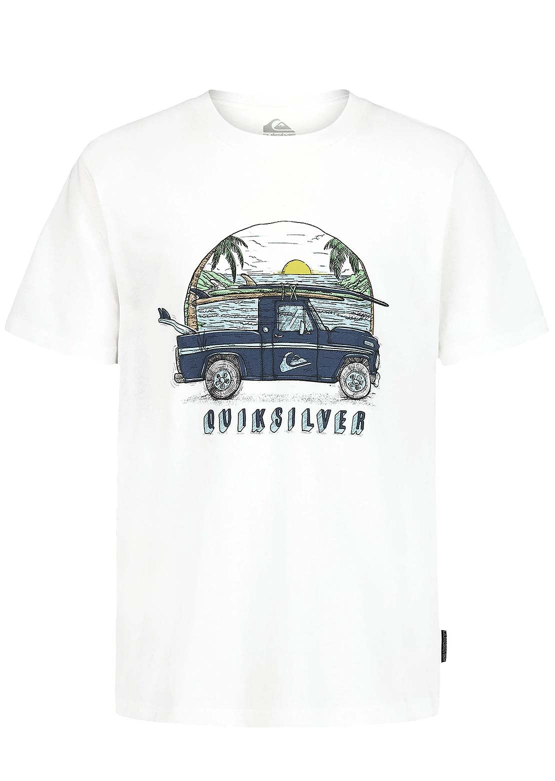 Quiksilver Toddler Truck T-Shirt White