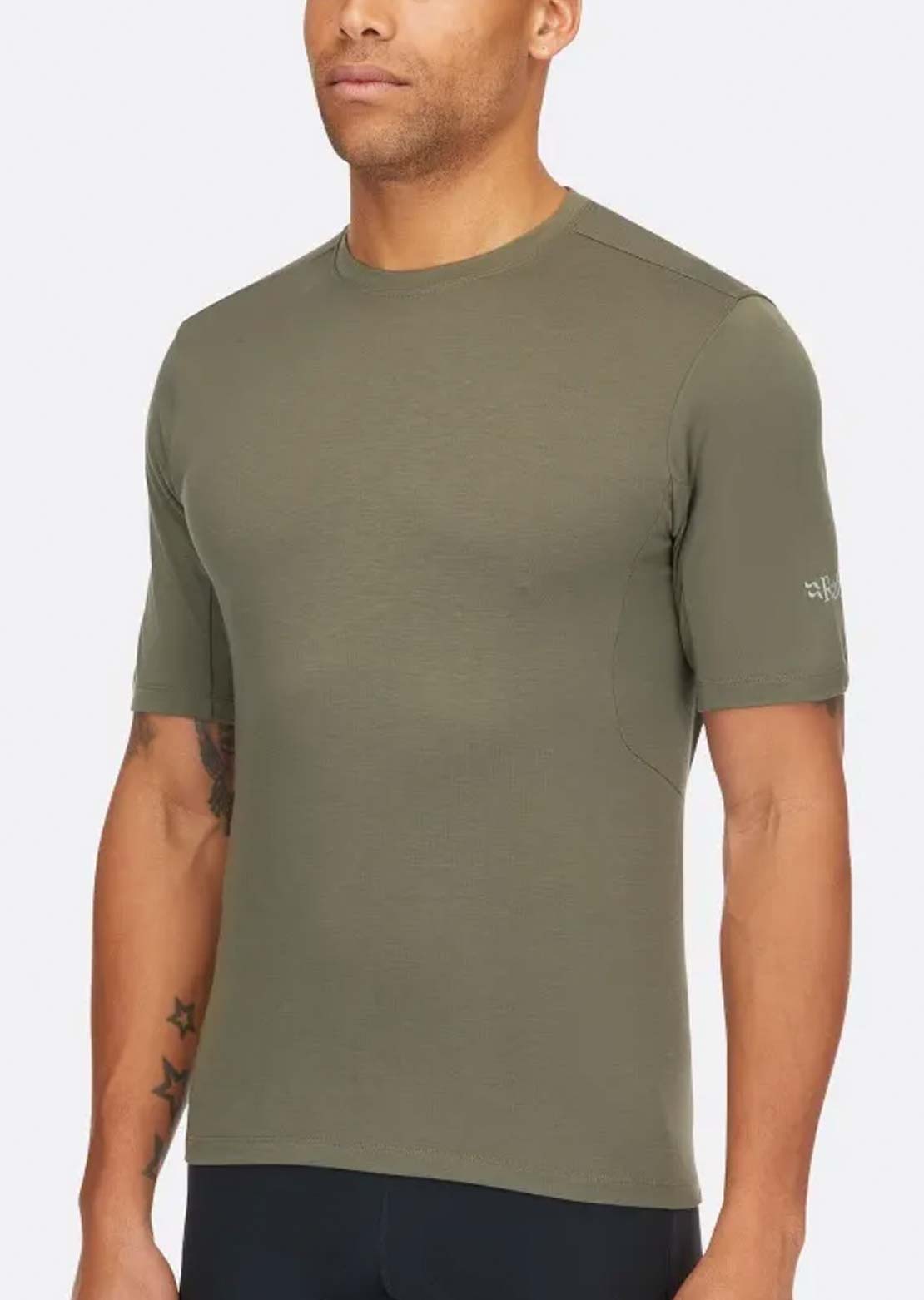 Rab Men's Cinder Crimp T-Shirt Light Khaki