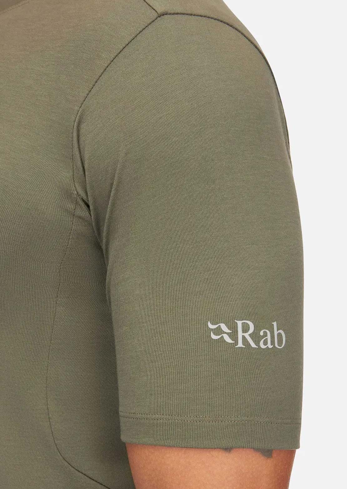 Rab Men's Cinder Crimp T-Shirt Tempest Blue