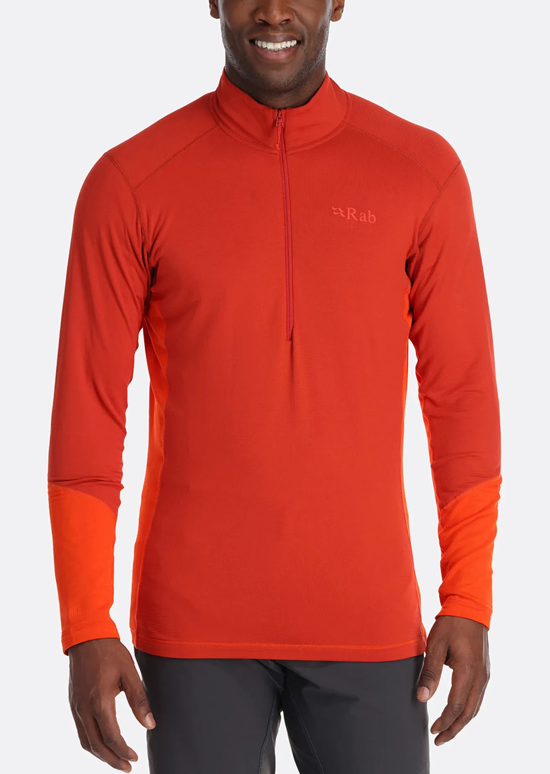 Rab Men's Conduit Pull-On Long Sleeve Red Clay