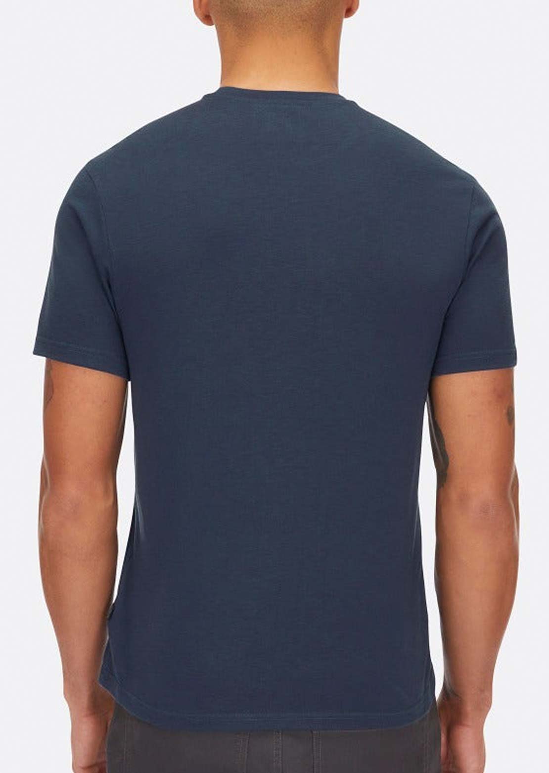 Rab Men's Crimp Logo T-Shirt Tempest Blue