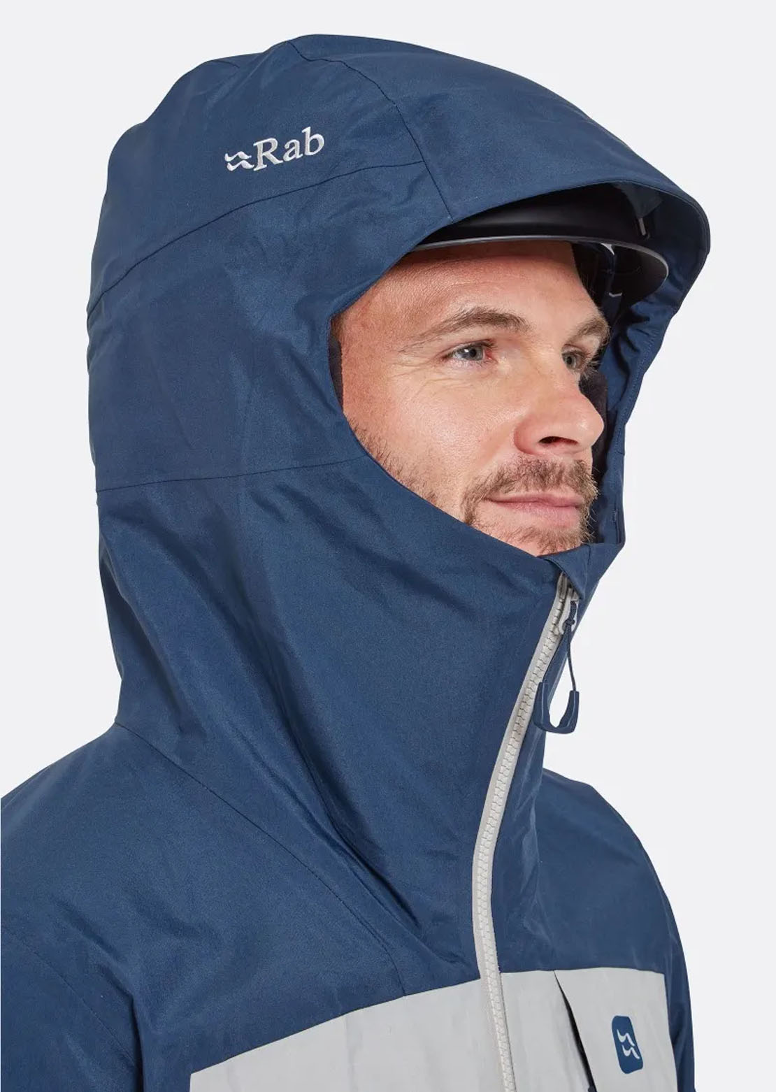 Rab Men's Khroma Converge Jacket Tempest Blue/Light Zinc