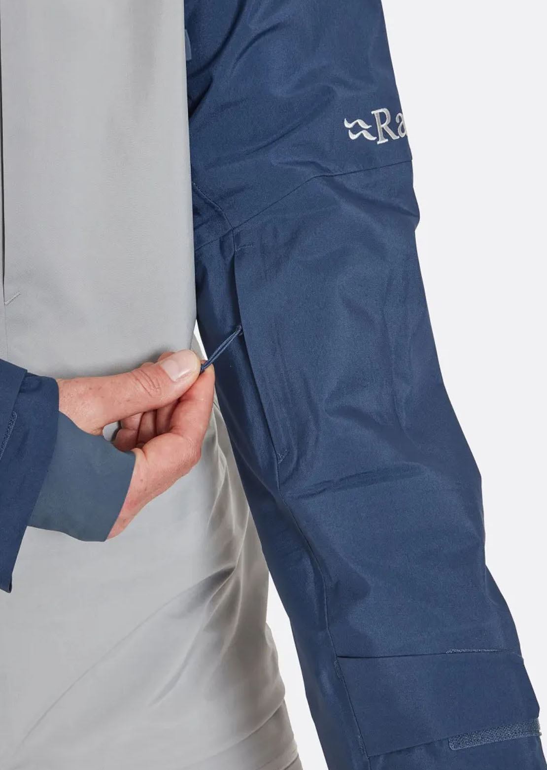 Rab Men's Khroma Converge Jacket Tempest Blue/Light Zinc