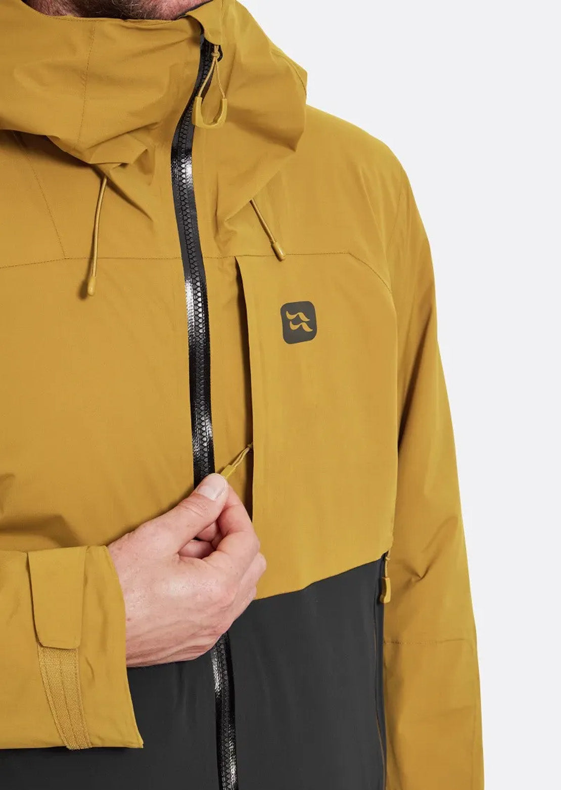 Rab Men's Khroma Diffract Jacket Footprint Black