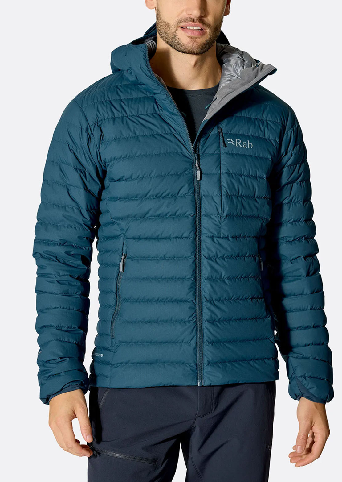 Rab Men's Microlight Alpine Jacket Tempest Blue