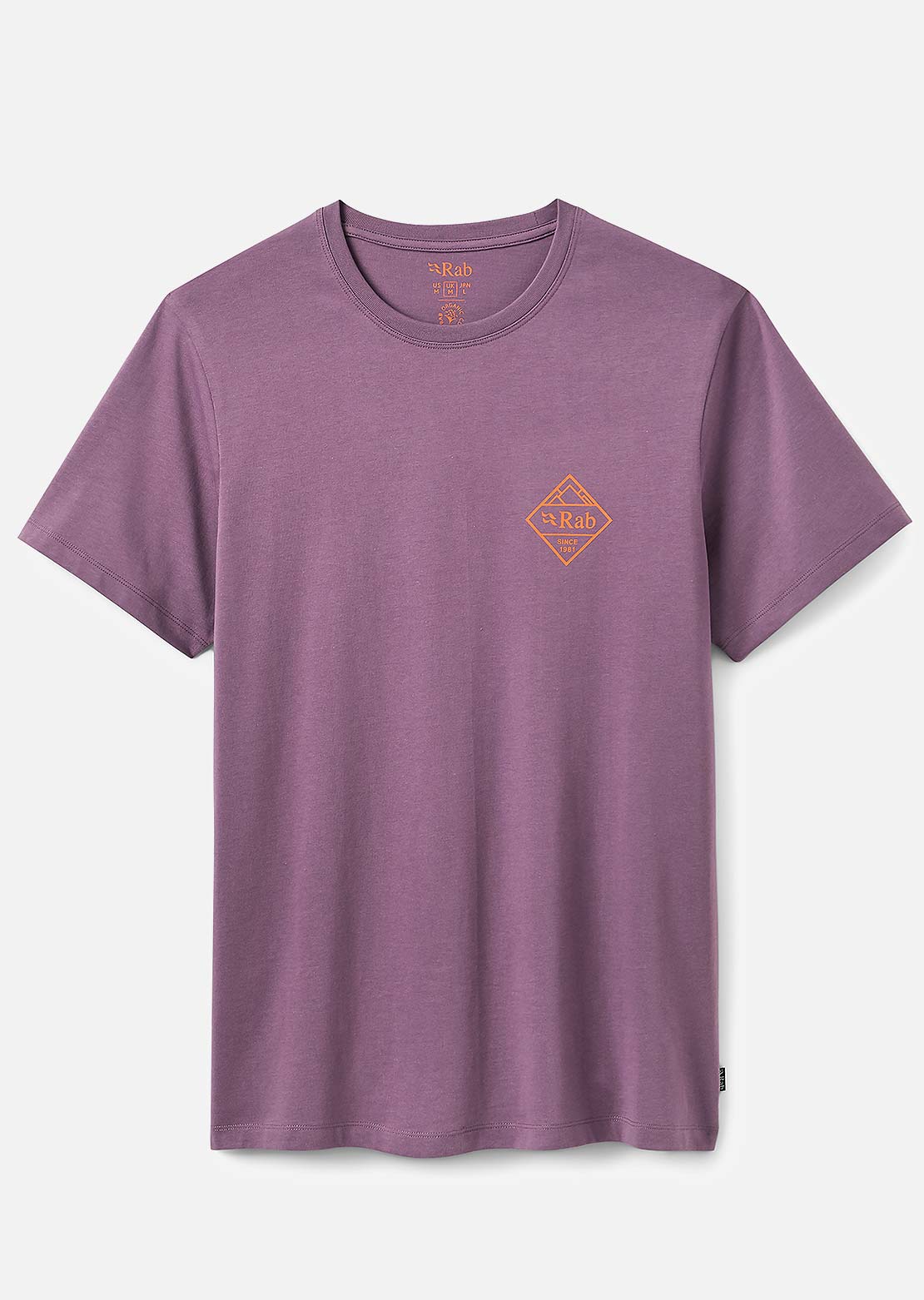 Rab Men's Stance Stamp T-Shirt Dark Iris