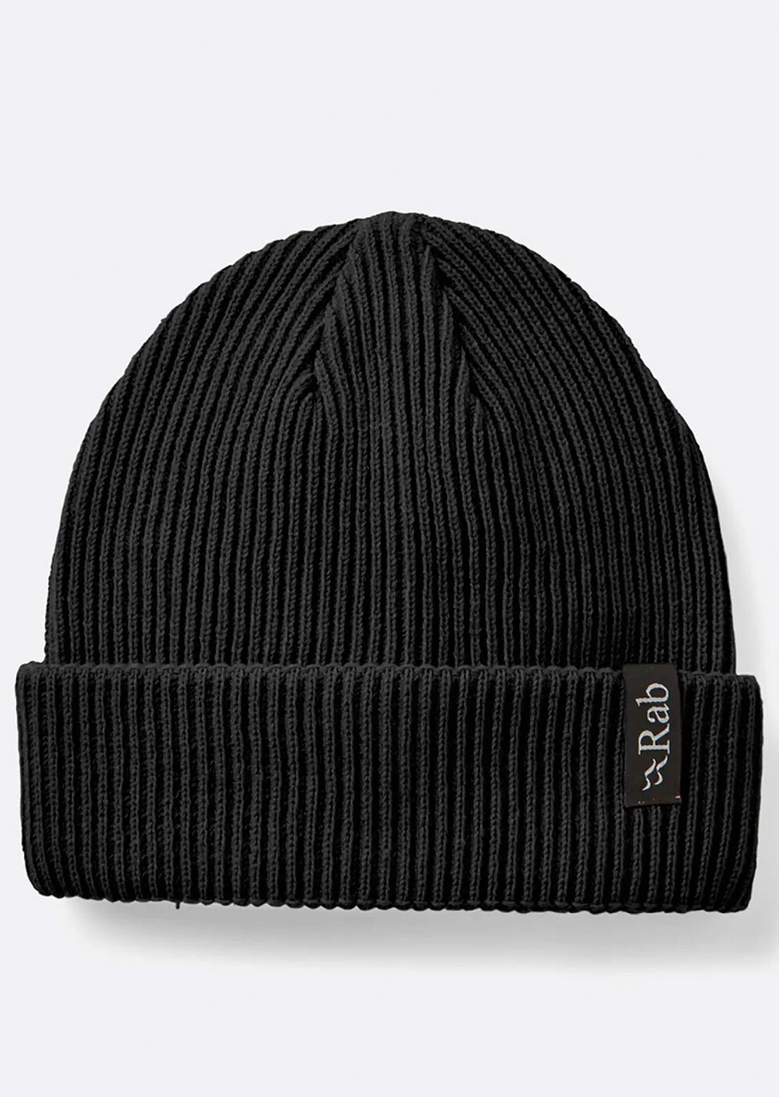 Rab Unisex Perimeter Rolled Beanie Black