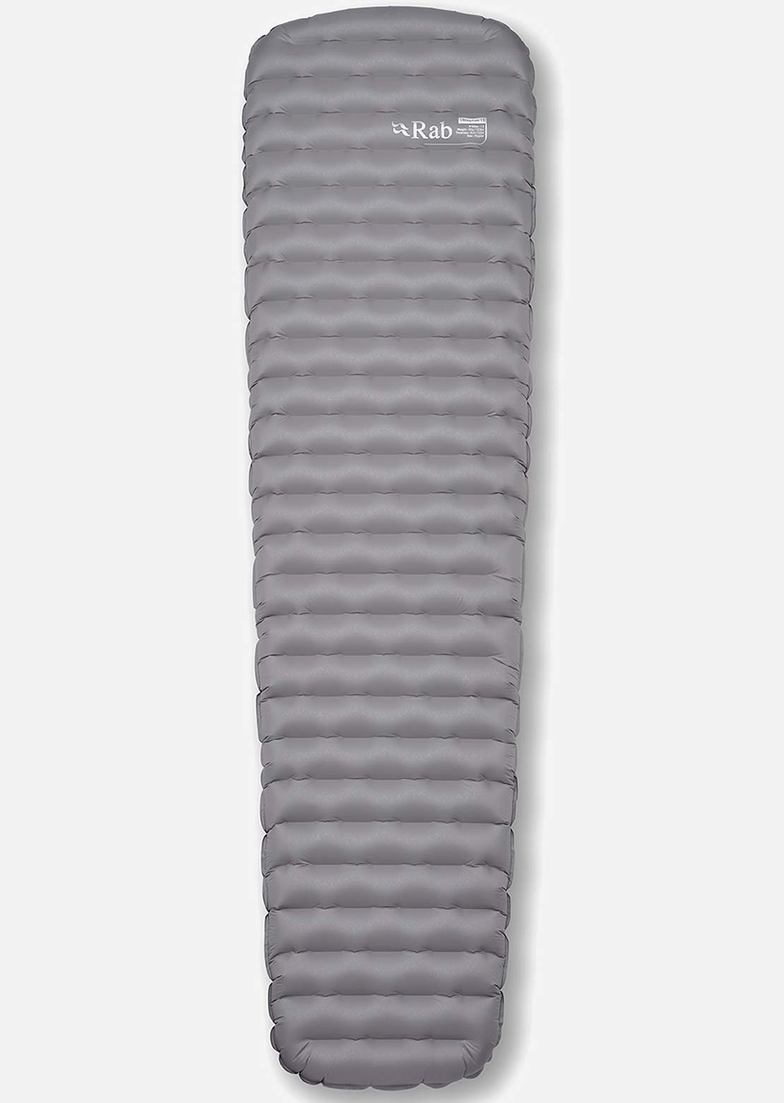 Rab Unisex Ultrasphere 1.5 Sleeping Mat Reg Dark Pewter