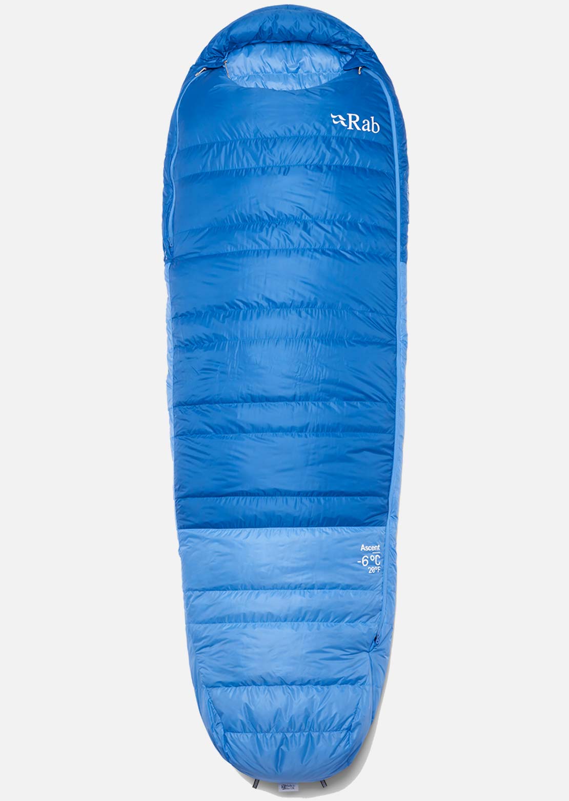 Rab Women's Ascent -6C/20F Sleeping Bag Dark Bluebird/Bluebird