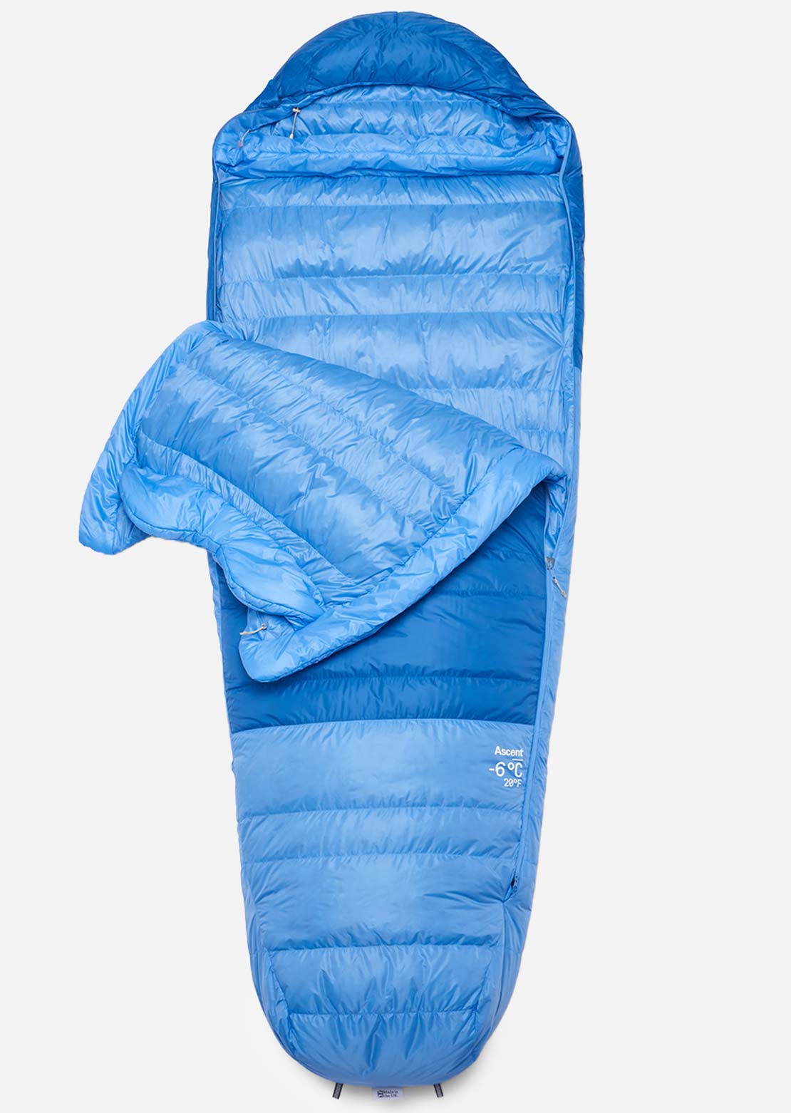 Rab Women's Ascent -6C/20F Sleeping Bag Dark Bluebird/Bluebird
