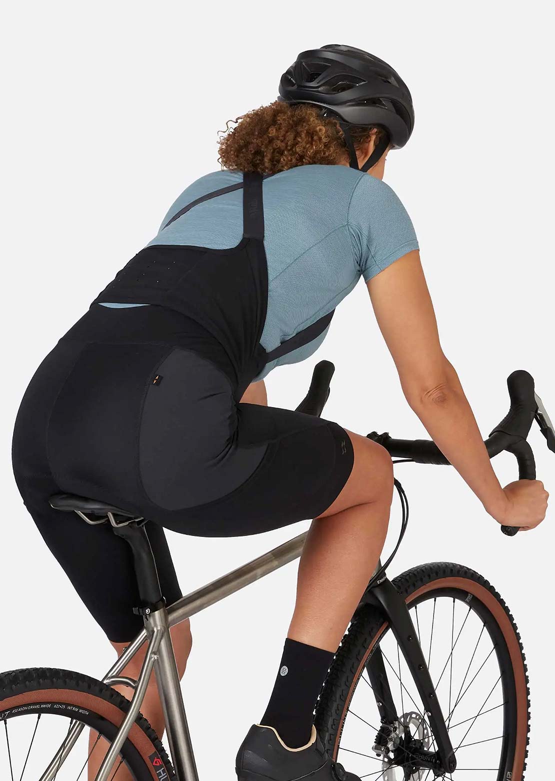 Rab Women's Cinder Cargo Bib Shorts Black