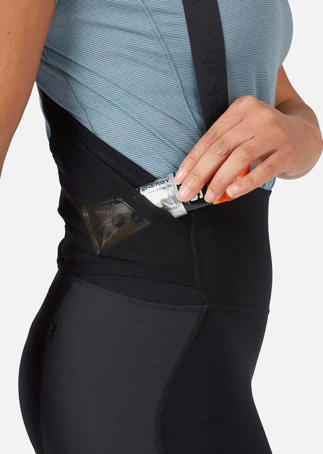 Rab Women's Cinder Cargo Bib Shorts Black