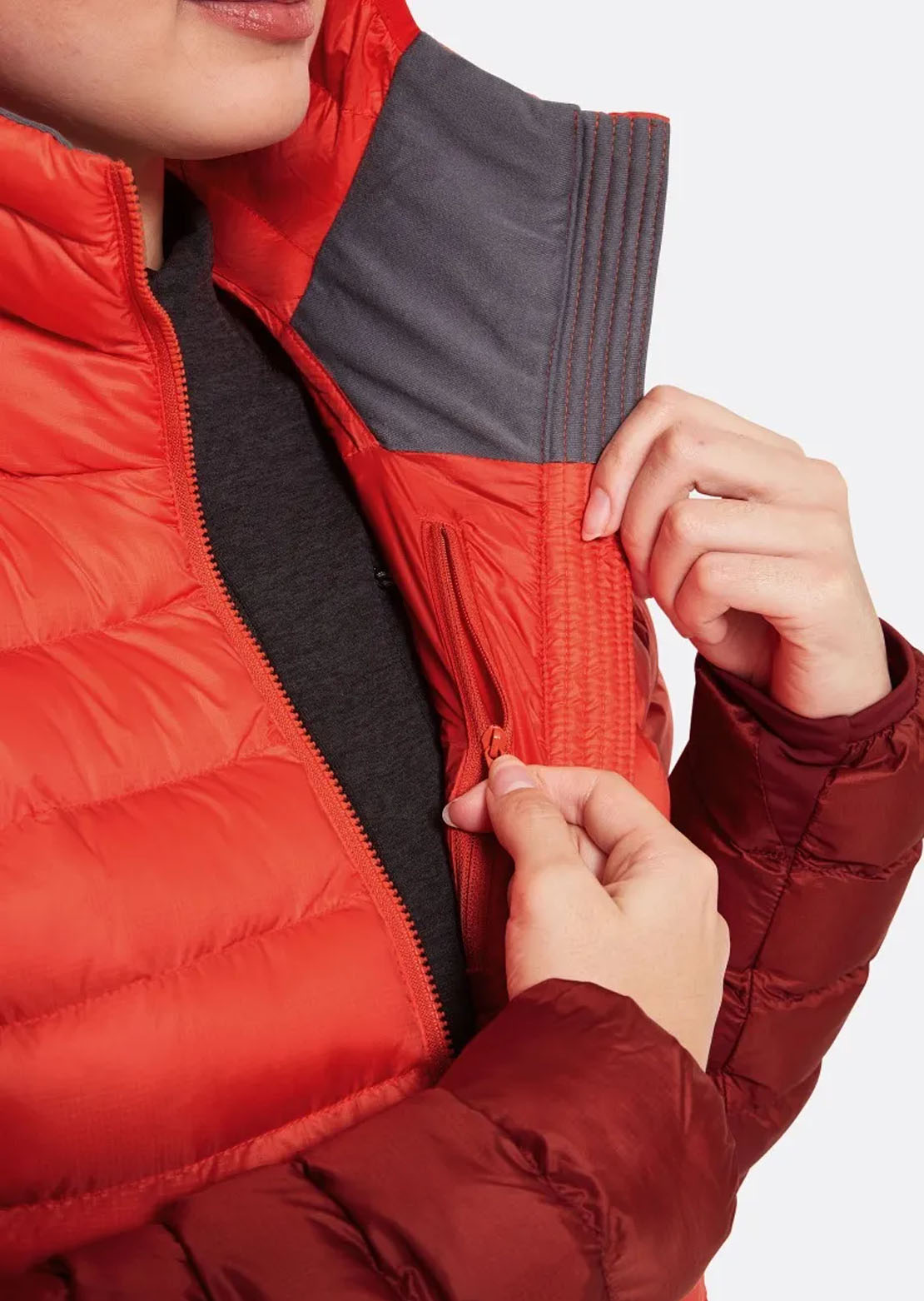 Rab Women's Cirrus Alpine Jacket Red Grapefruit/Tuscan Red