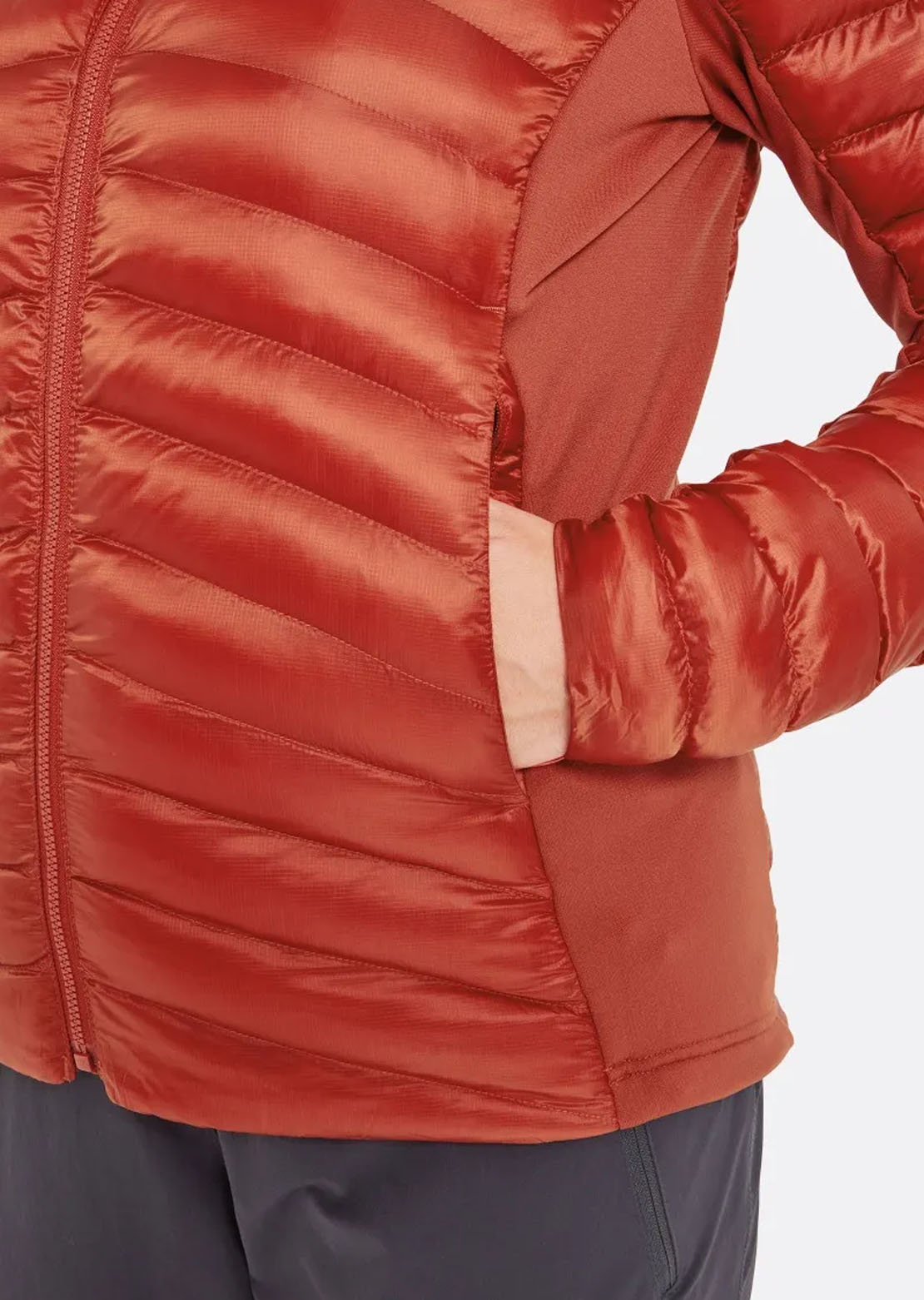 Rab Women's Cirrus Flex Hood Tuscan Red