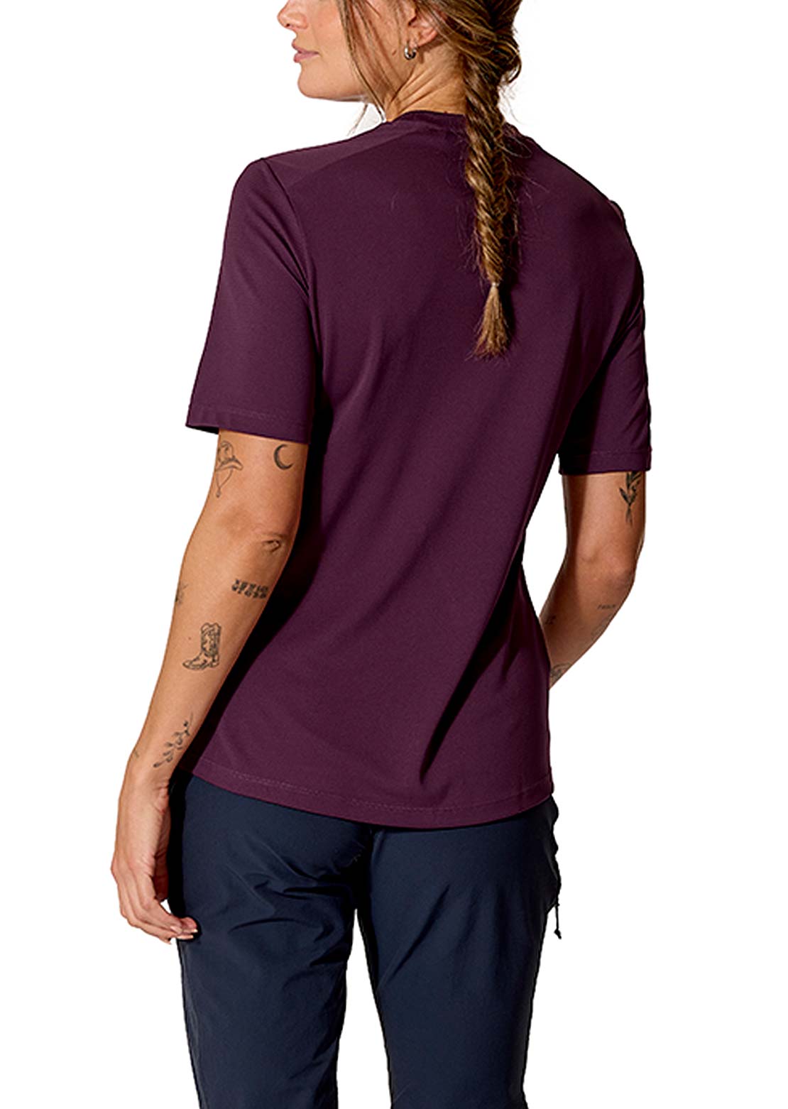 Rab Women's Force Stamp T-Shirt Mulberry