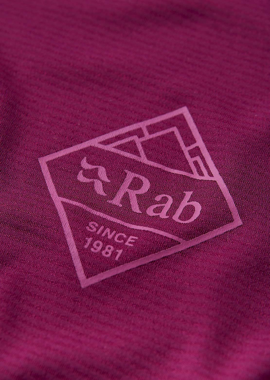 Rab Women's Force Stamp T-Shirt Mulberry
