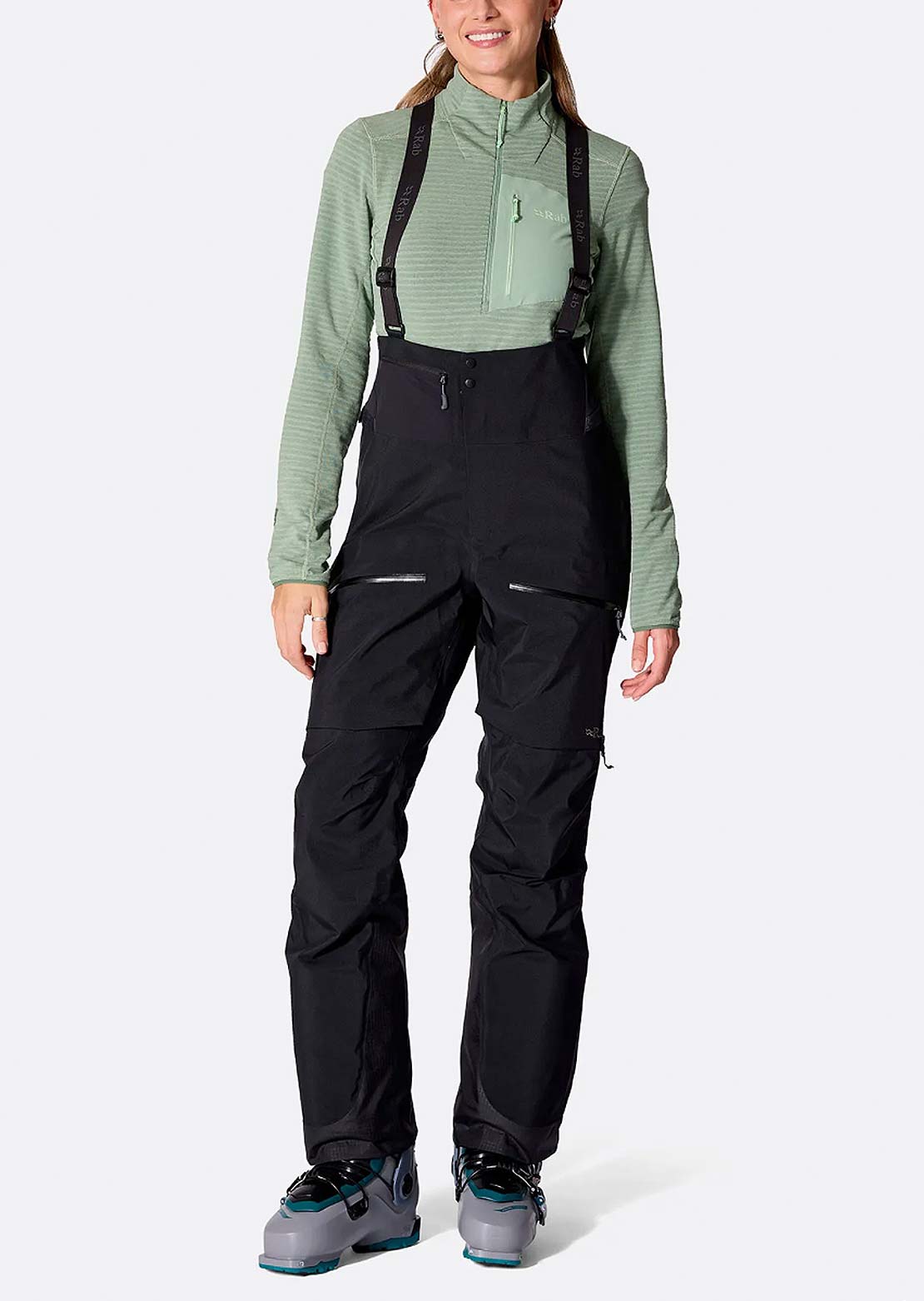 Rab Women's Khroma Latok GTX Bib Pants Black