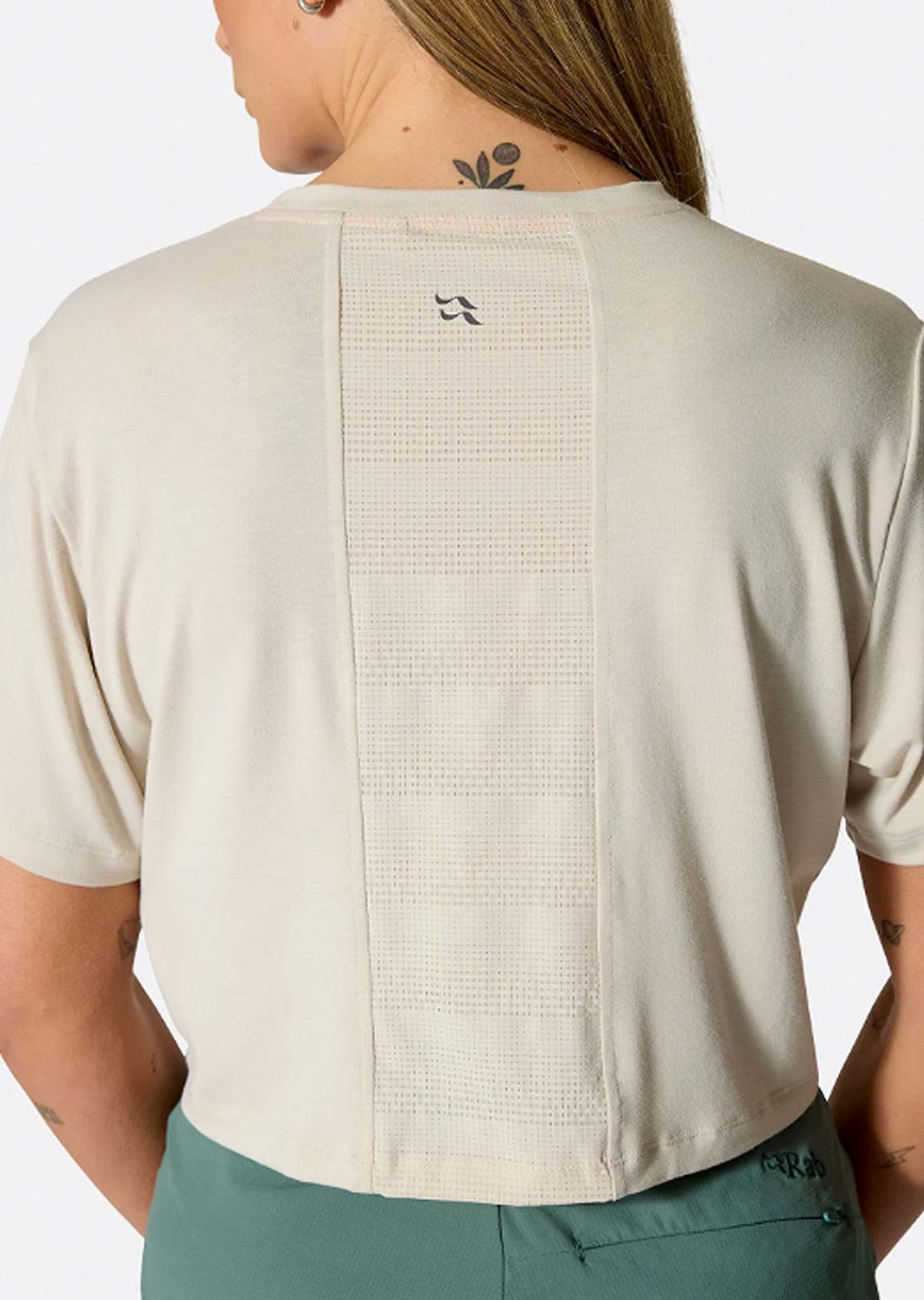 Rab Women's Rivelin Crop T-Shirt Black